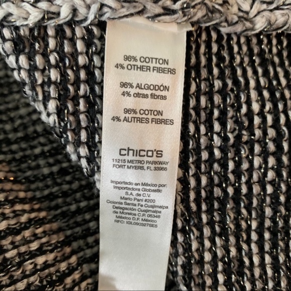 CHICO’S Shawna Cardigan Sweater Jacket - Picture 6 of 6